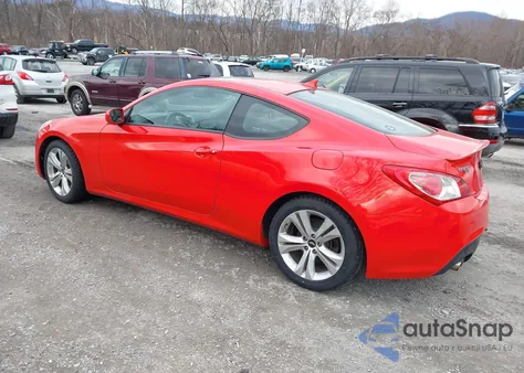 2012 Hyundai Genesis Coupe 2.0T z USA, uszkodzony, nr VIN KMHHT6KD0CU067817